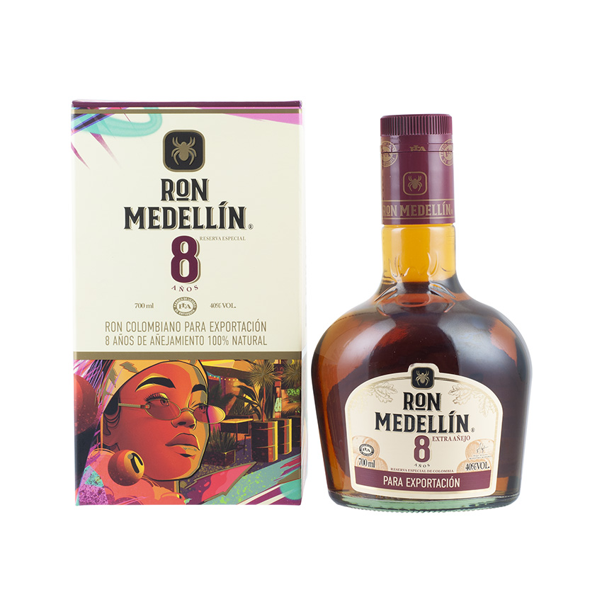 Ron MEDELLIN Extra Añejo 8 Años 40% vol. 700ml