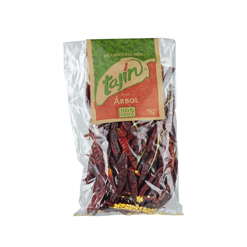TAJIN Getrocknete Arbol-Chilis - Chile Arbol Seco, 75g