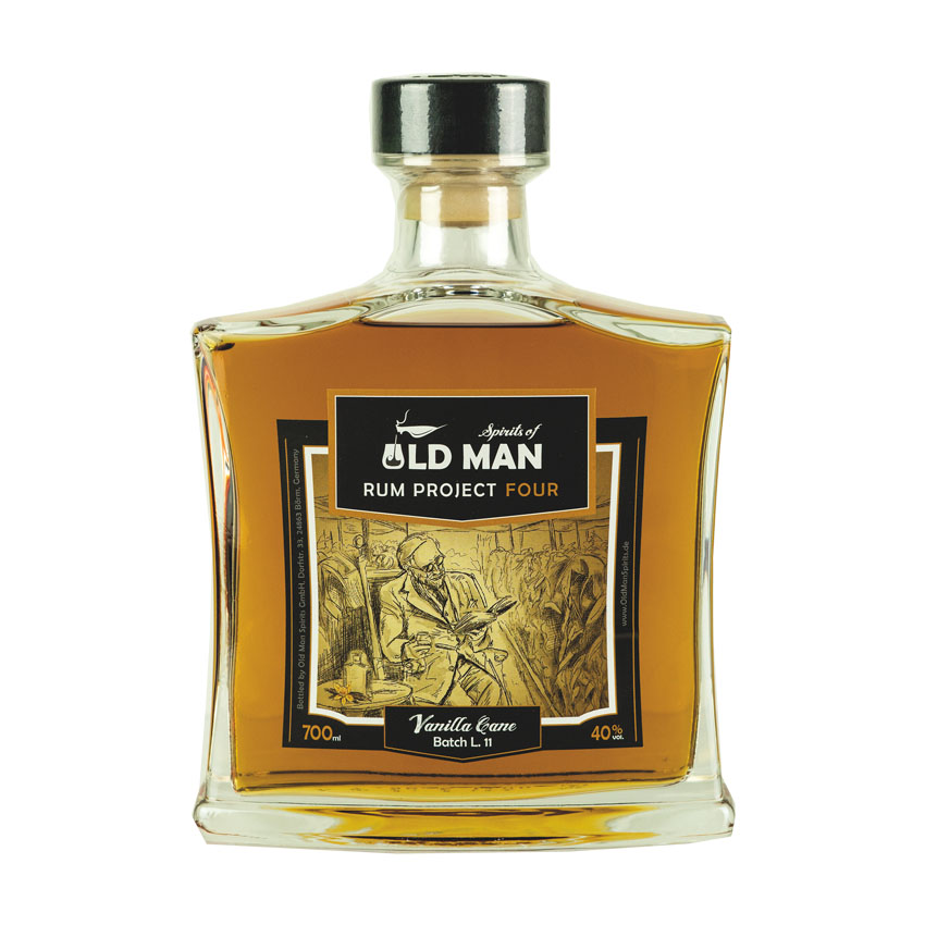 OLD MAN SPIRITS Project Four - Vanilla Cane - Brauner Rum, 700ml, 40% vol.