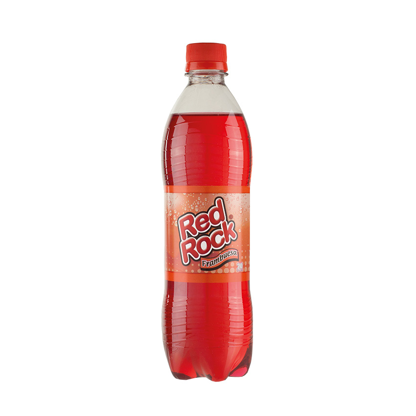 RED ROCK Erfrischungsgetränk Himbeer Geschmack Refresco de Frambuesa 450ml