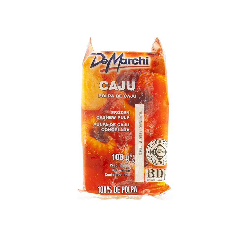 DEMARCHI Cashew Fruit Pulp - Frozen - Polpa de Caju, 1kg