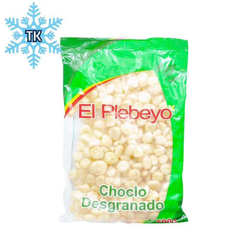 EL PLEBEYO Peruanische Maiskörner, tiefgefroren - Choclo Desgranado, 500g