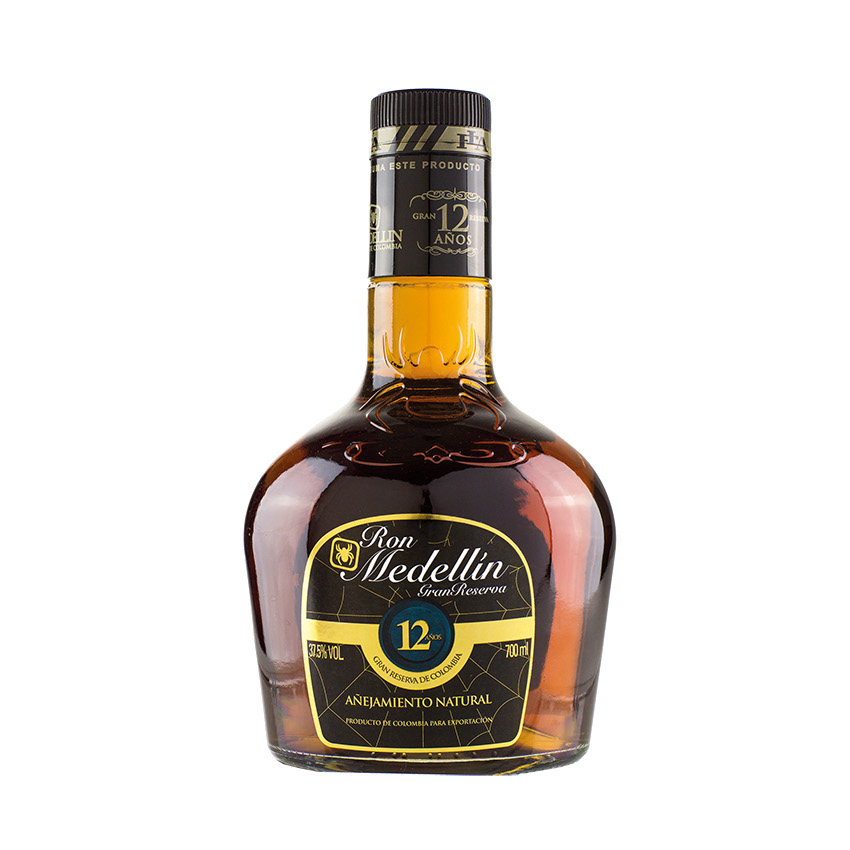 MEDELLIN Gran Reserva - Brauner Rum, 12 Jahre, 700ml, 37,5% vol