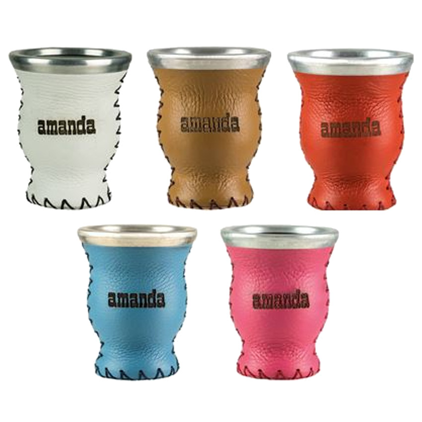 AMANDA Glas Mate-Tee Trinkgefäß Vaso para Mate