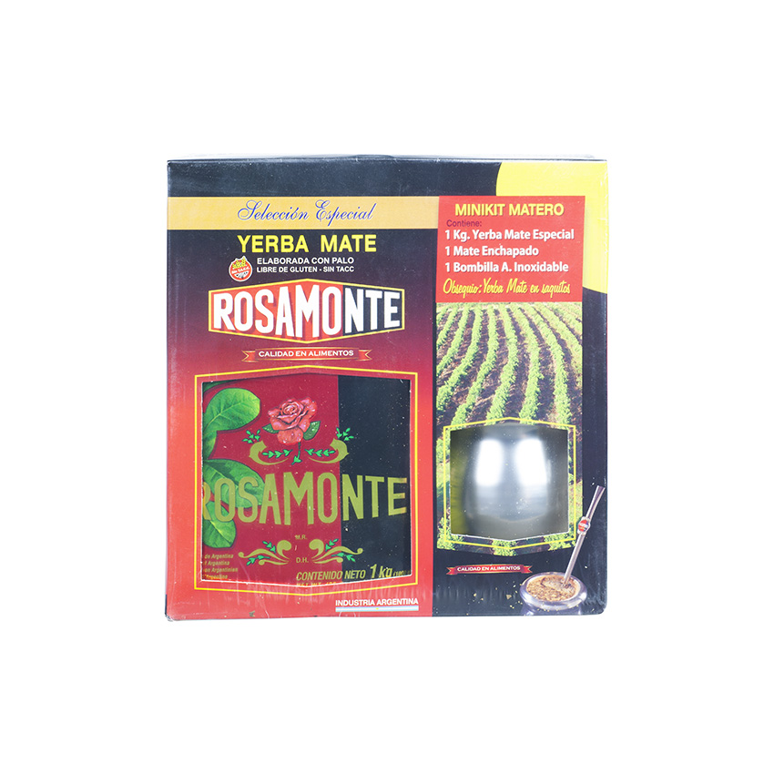 ROSAMONTE Mate-Tee Set - Minikit Matero 