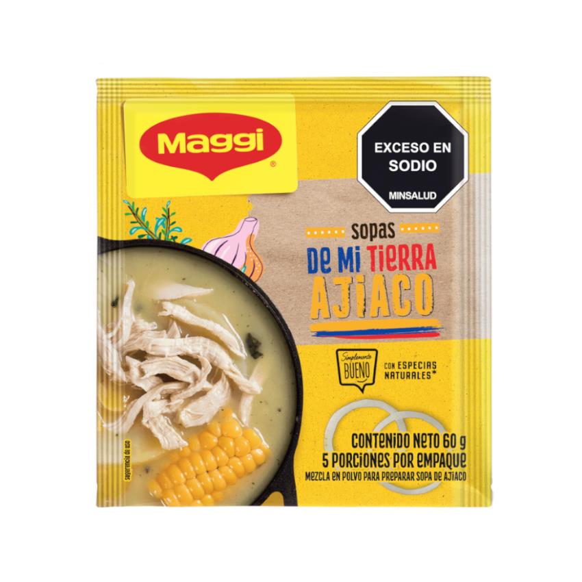 MAGGI Sopa Ajiaco, Sopa Tipo Ajiaco, 60g