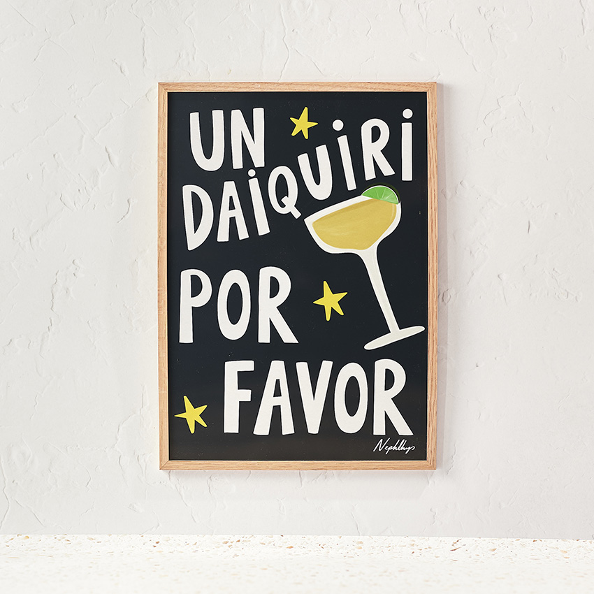 Nephthys Sammlerdruck - Un Daiquiri Por Favor - A3
