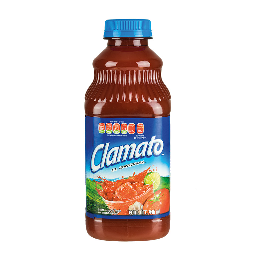 CLAMATO Tomatensaft El Original- Cóctel de Tomate 946ml