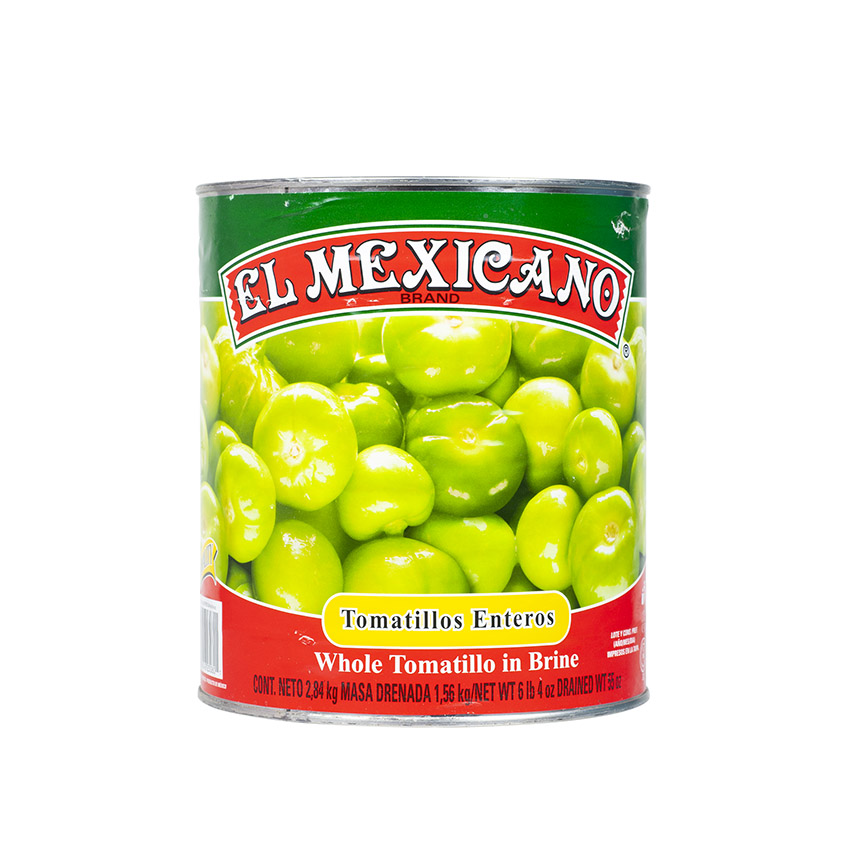 EL MEXICANO Ganze Grüne Tomatillos - Tomatillos Enteros, 2840g - Abtropfgewicht 1560g
