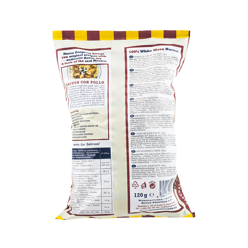 NUEVO PROGRESO Tortilla Chips, 120g