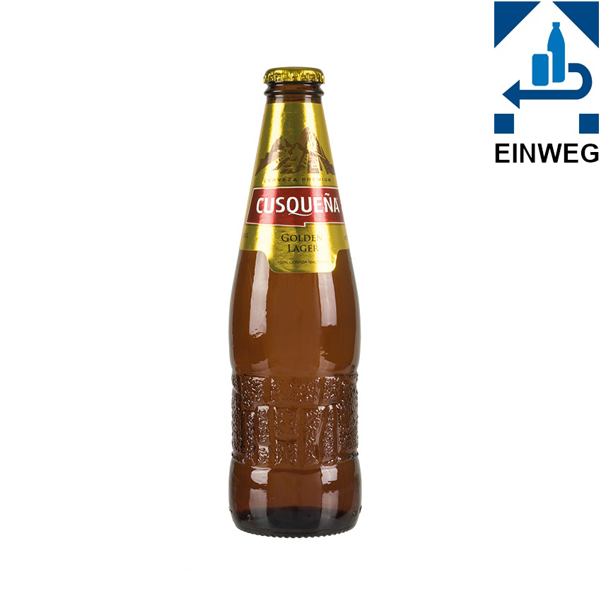 CUSQUEÑA Golden Lager --DPG-- 330ml, 4,8% vol. - Cerveza Premium