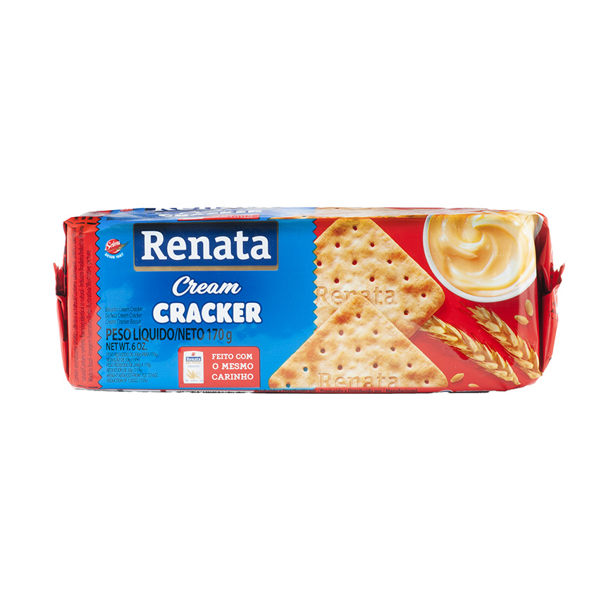 RENATA Cream Cracker Keks Biscoito Cream Cracker 170g