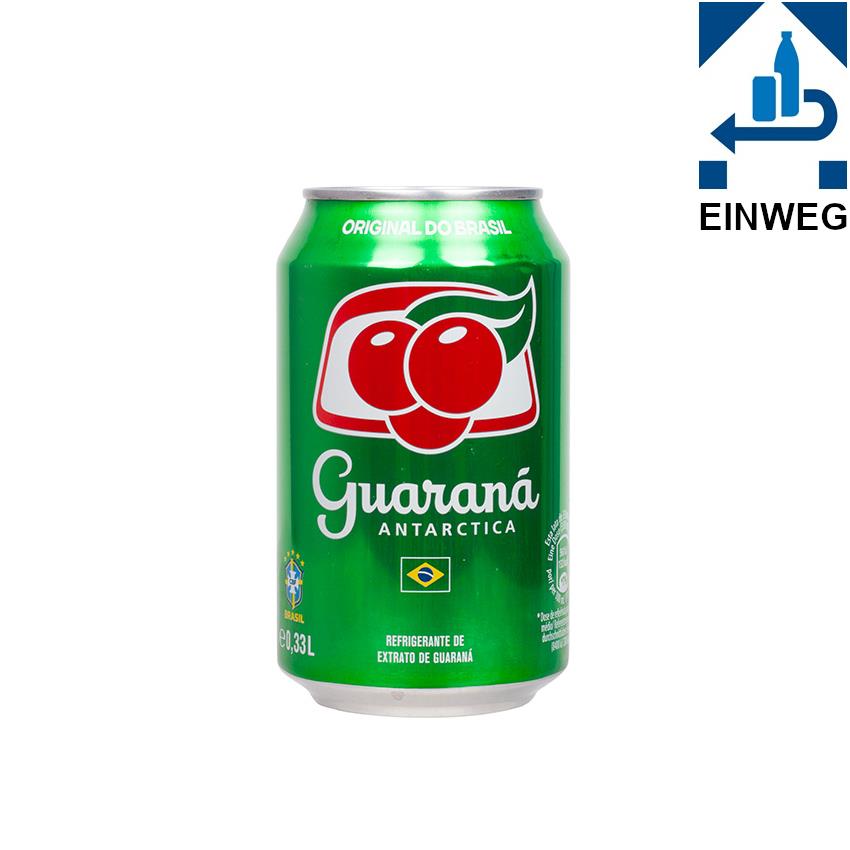 GUARANÁ ANTARCTICA Erfrischungsgetränk Dose -DPG- Refrigerante de Guaraná lata 330ml