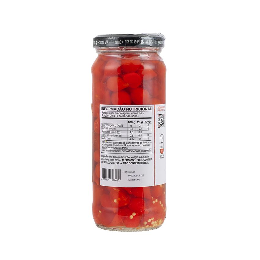 SABOR DAS INDIAS Pimenta Biquinho, 300g  - Abtropfgewicht 170g