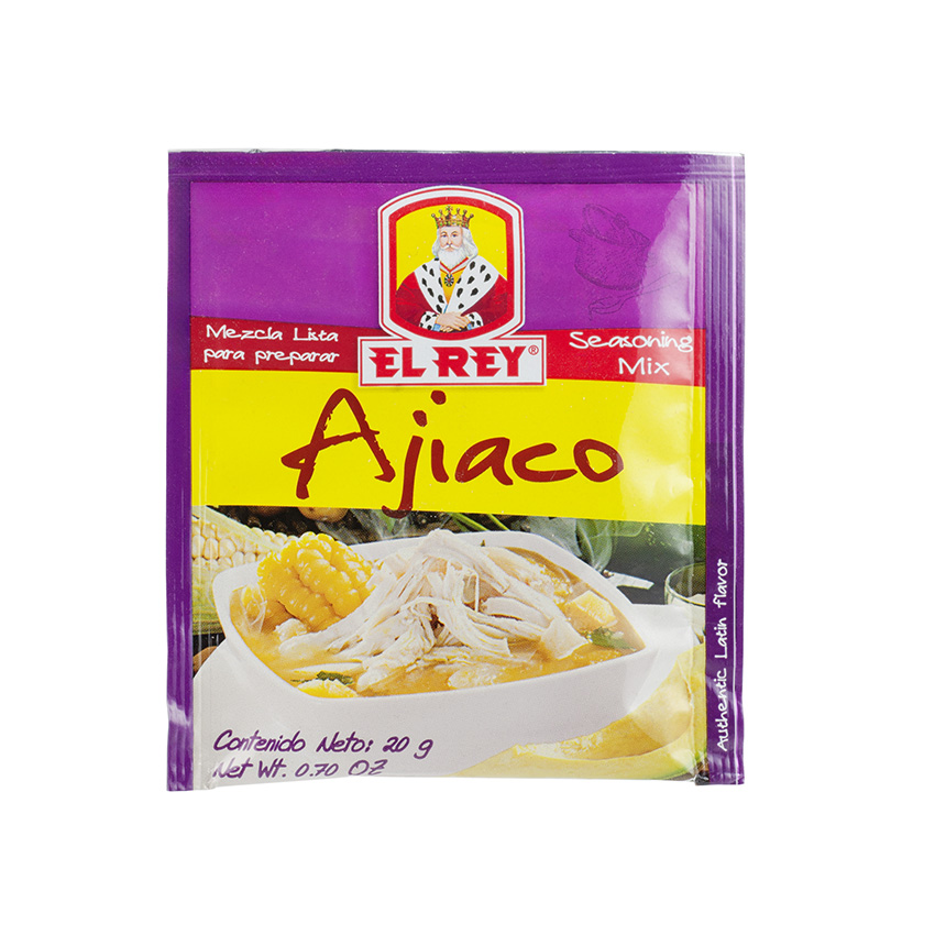 EL REY Seasonig Mix for Ajiaco - Mezcla Lista para Preparar Ajiaco, 20g