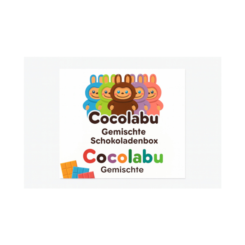 COCOLABU Boom! Chocolate Mixed Box - Kakaohaltiger Konfekt, Gemischte Box, 40 x 70g