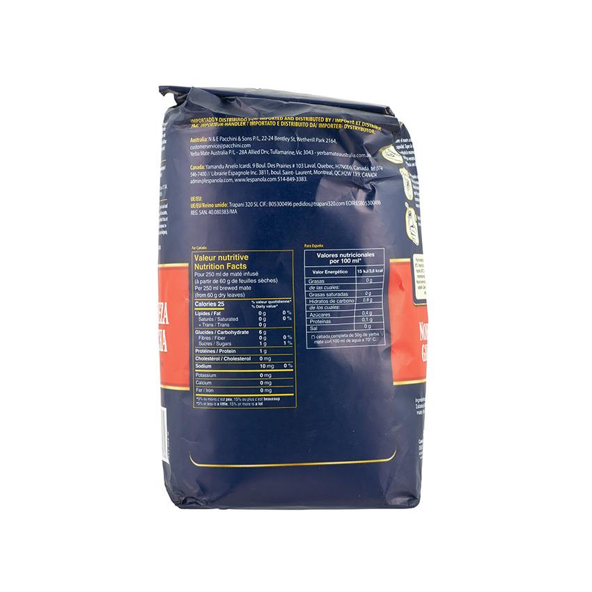 NOBLEZA GAUCHA Selección Mate-Tee - Yerba Mate, 1kg