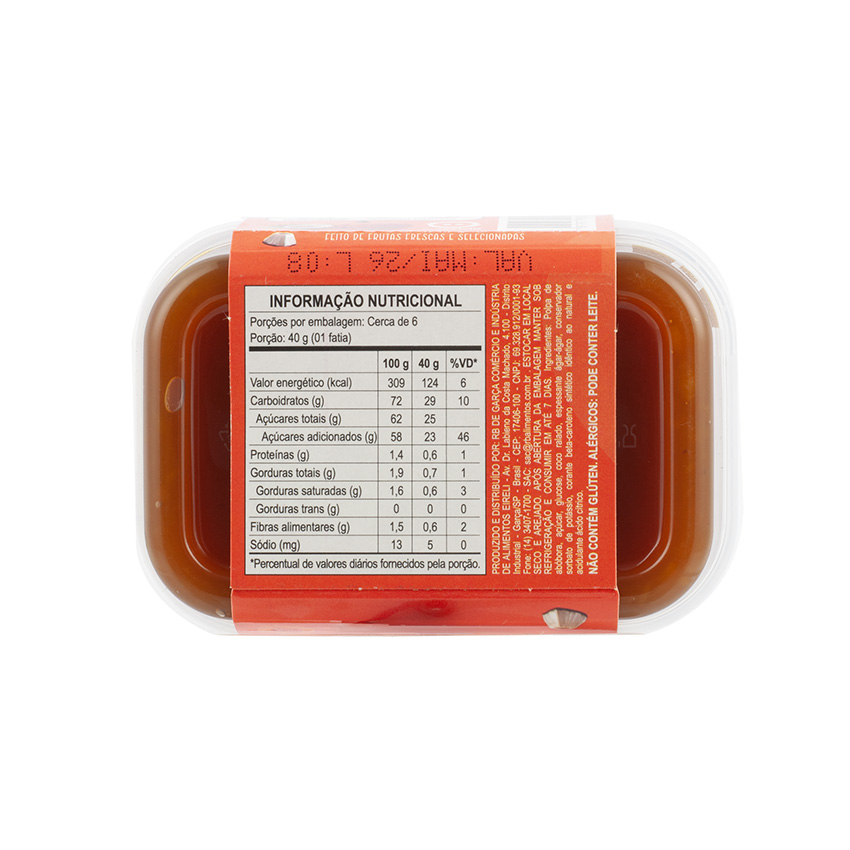 AMORE Doce de Abóbora com Coco de Corte, 250g