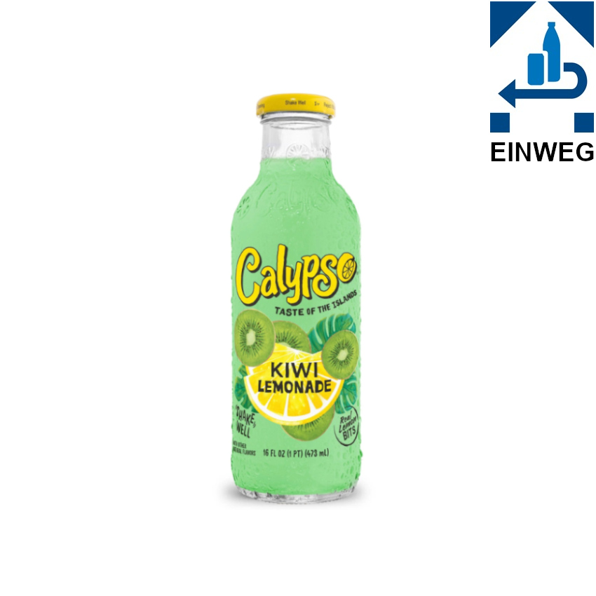 CALYPSO Kiwi Lemonade - Kiwi-Zitronenlimonade, 473ml --DPG--