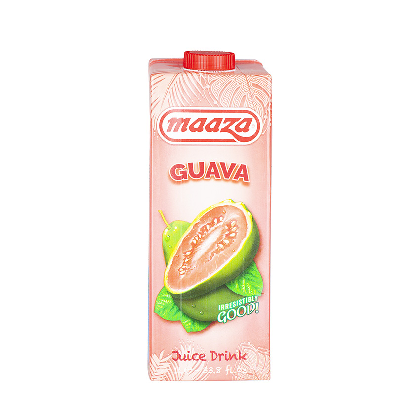 MAAZA Guava Fruit Juice -  Suco de Goiaba, 1 l