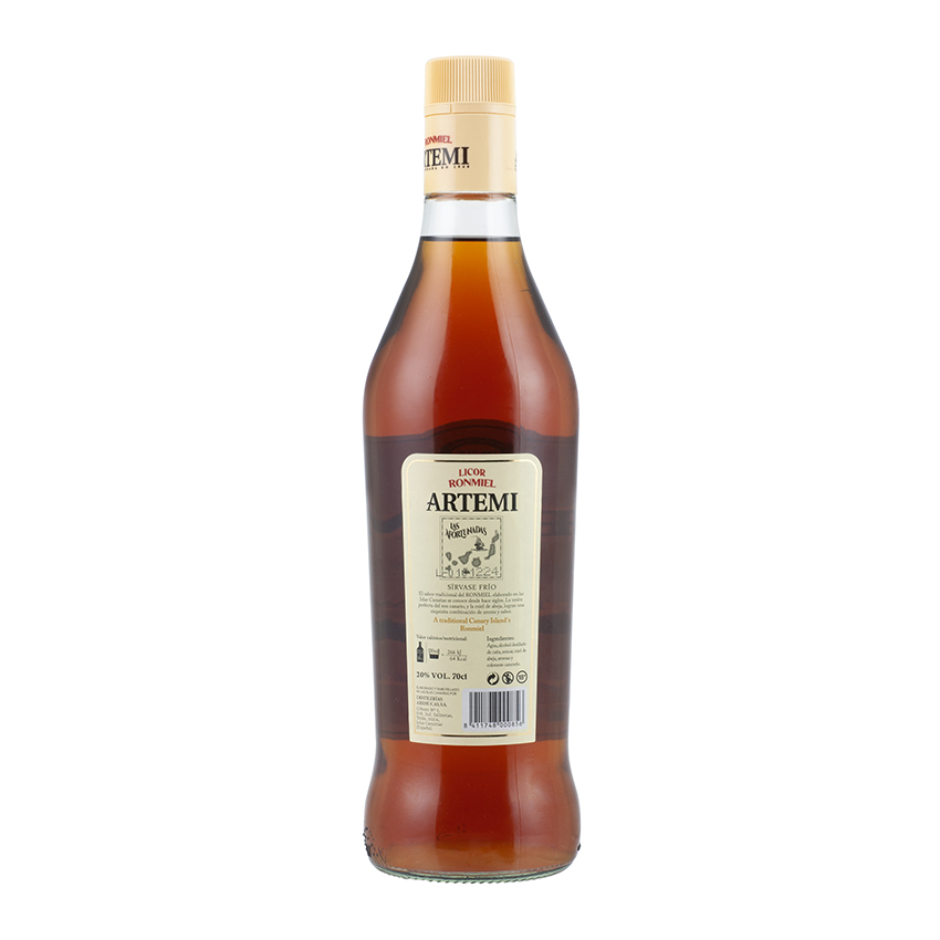 ARTEMI AREHUCAS Honiglikör - Licor Ronmiel, 700ml, 20% vol