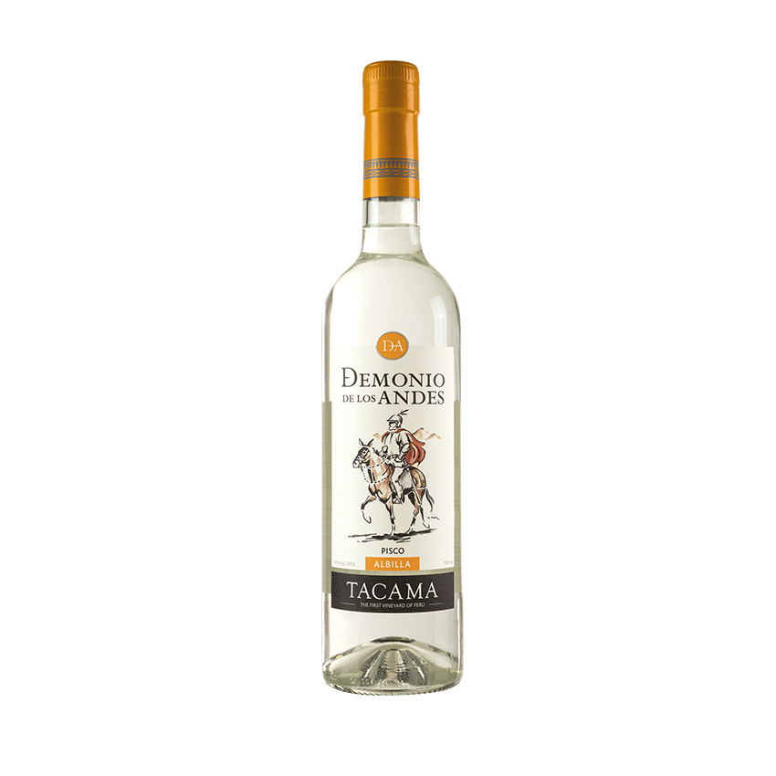DEMONIO DE LOS ANDES Pisco Albilla 700ml, 40% vol