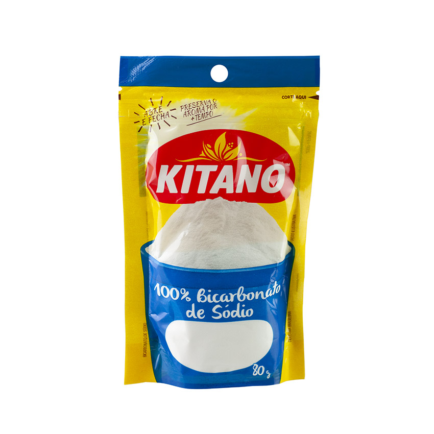 KITANO Natriumbicarbonat Bicarbonato de Sódio  80g
