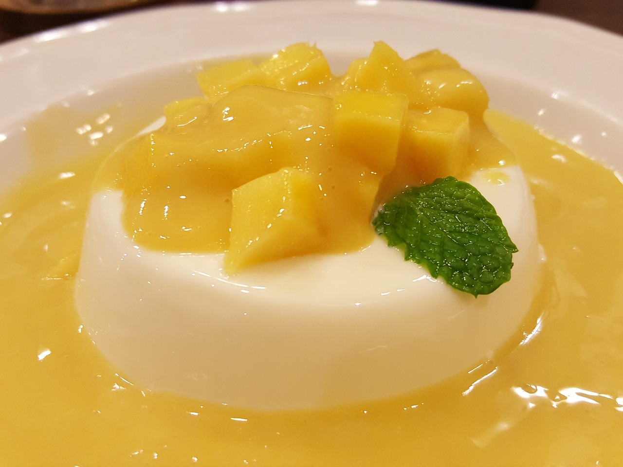 Rezept: Pudim de Manga | Mango Pudding