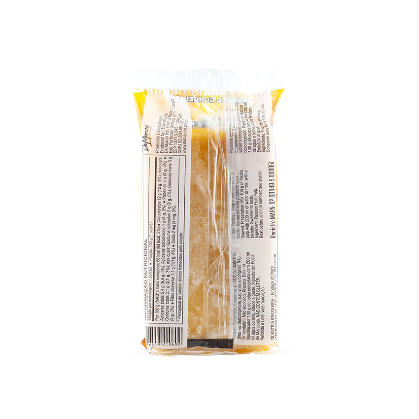 DEMARCHI Passion Fruit Pulp - Frozen - Polpa de Maracuja, 1kg