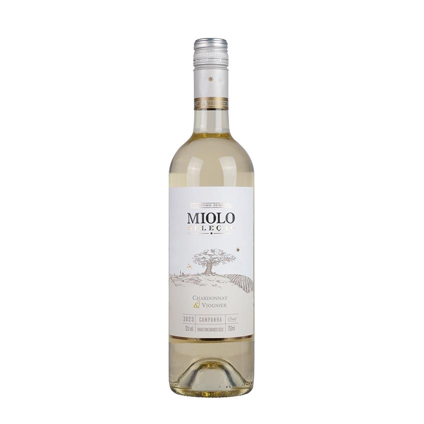 MIOLO  Chardonnay/Viognier Seleção - brasilianischer Weißwein, 750ml, 12% vol