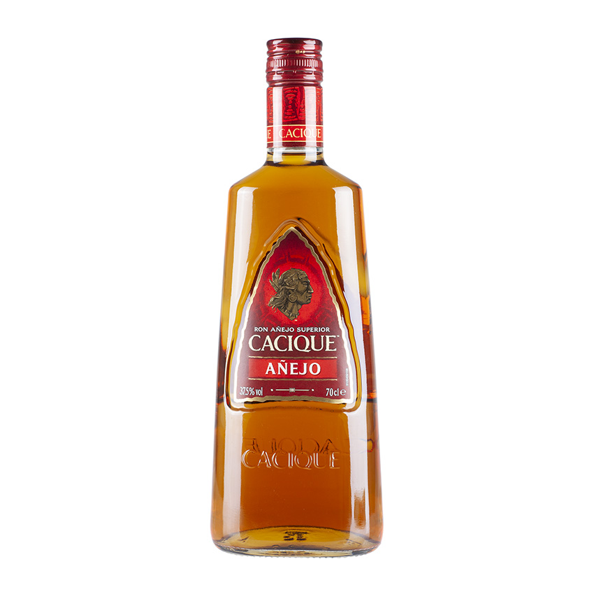 CACIQUE Brauner Rum Ron Añejo 700ml 37,5% vol. 