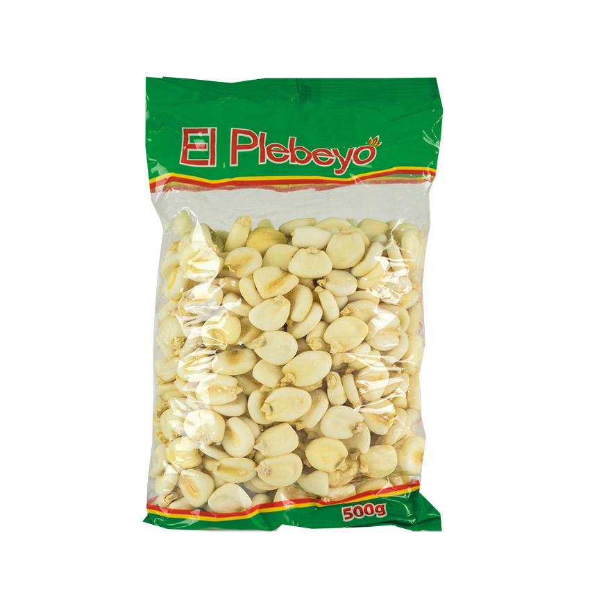 EL PLEBEYO Milho Mote, Maíz Mote 500g 